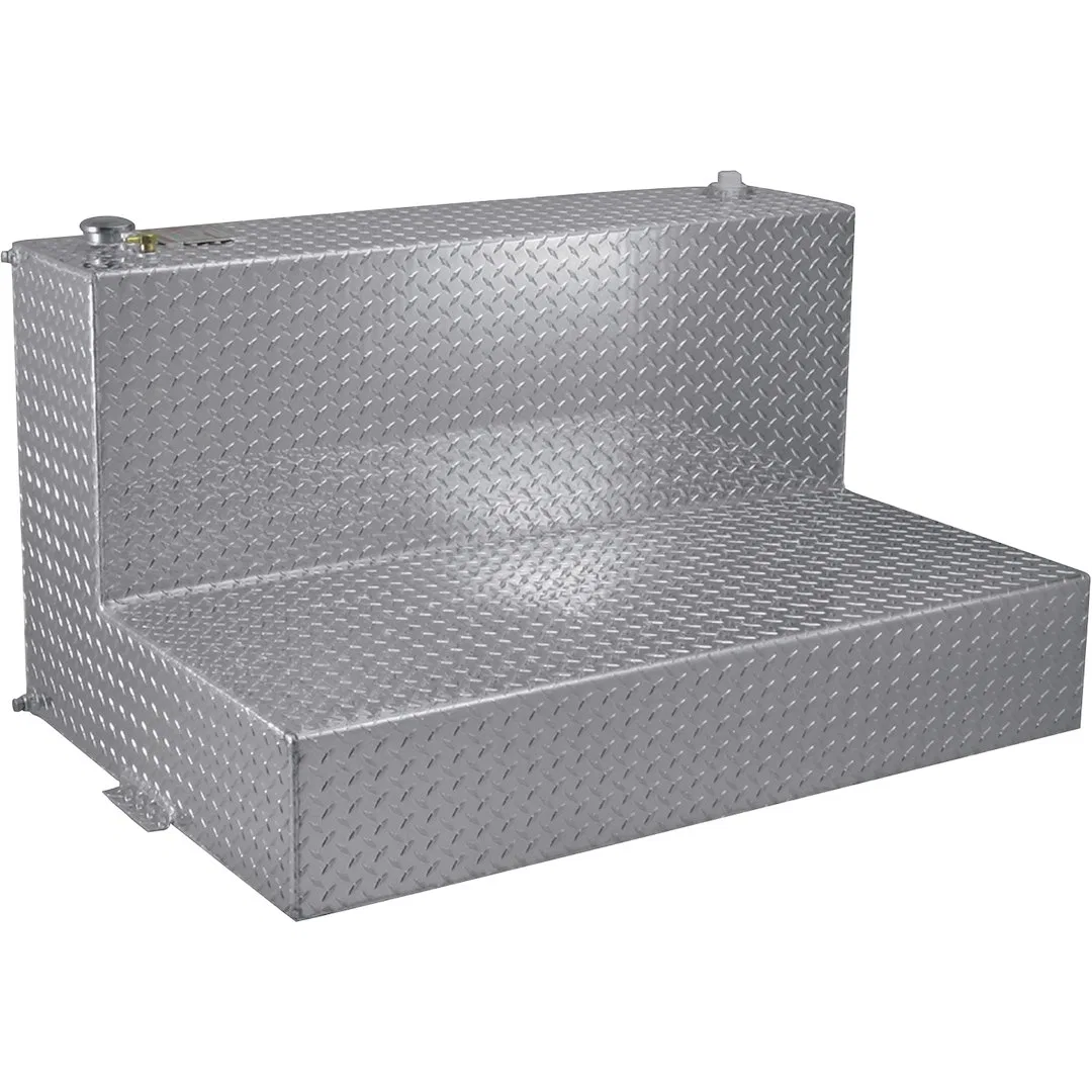 72770 – RDS MFG INC Liquid Transfer Tank, DOT Approved Gasoline or Diesel 60 Gallon Capacity L-Shape 28 Inch Length x...